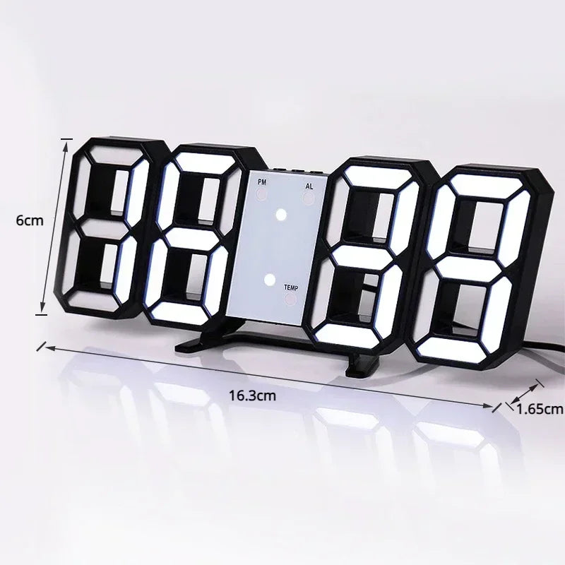 Horloge Numérique Minimaliste Nuova
