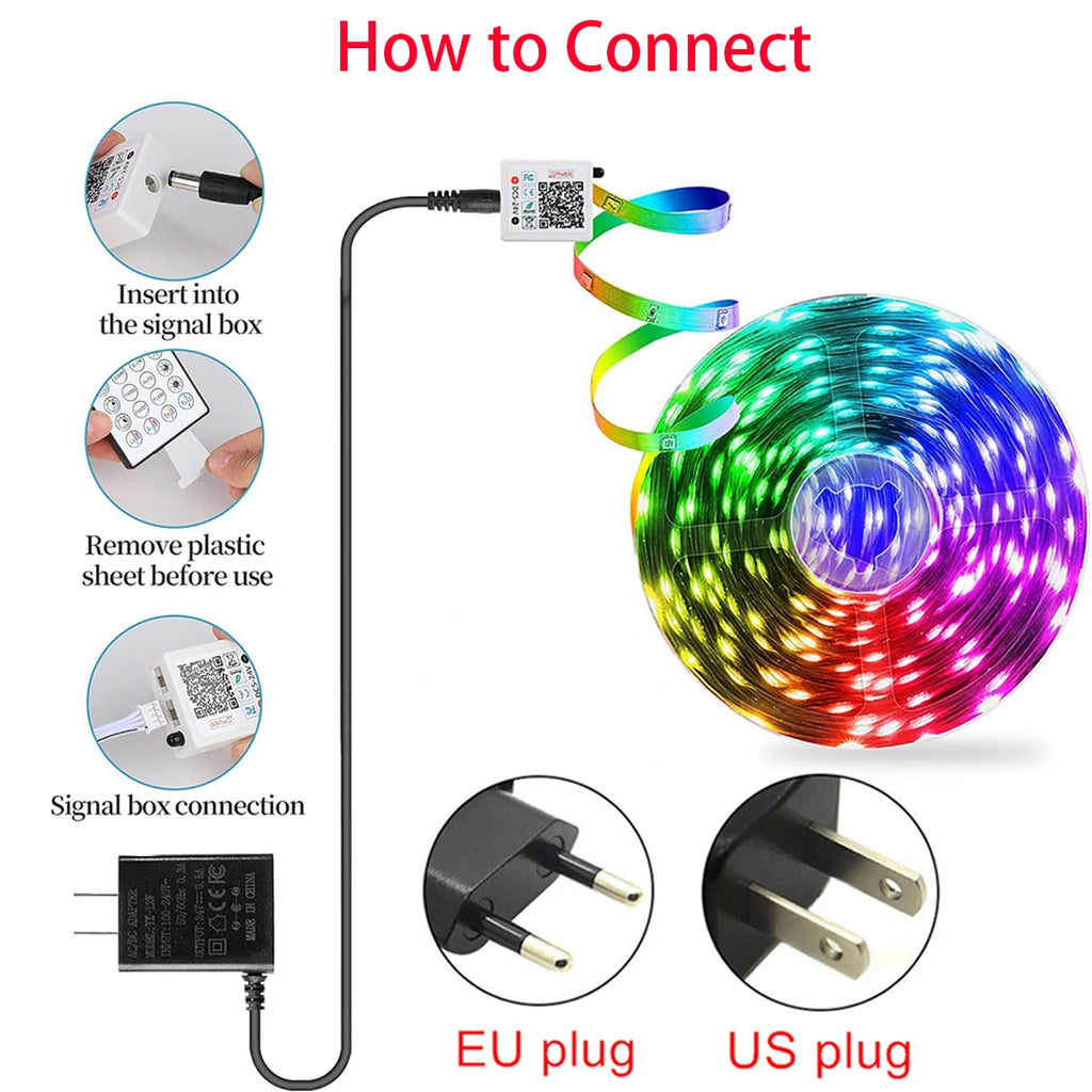Ruban LED Ambiance Nuova — Contrôle App &amp; Télécommande