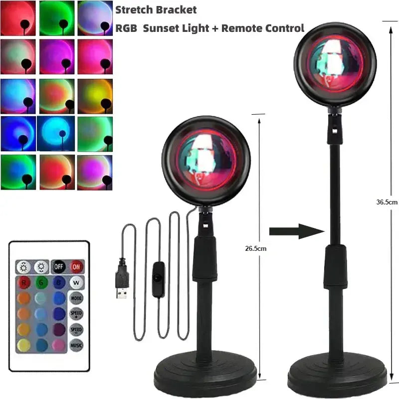 Lampe Projecteur Coucher de Soleil Nuova