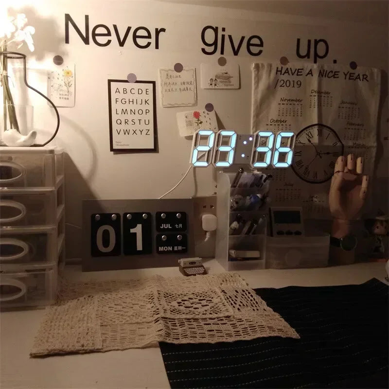 Horloge Numérique Minimaliste Nuova