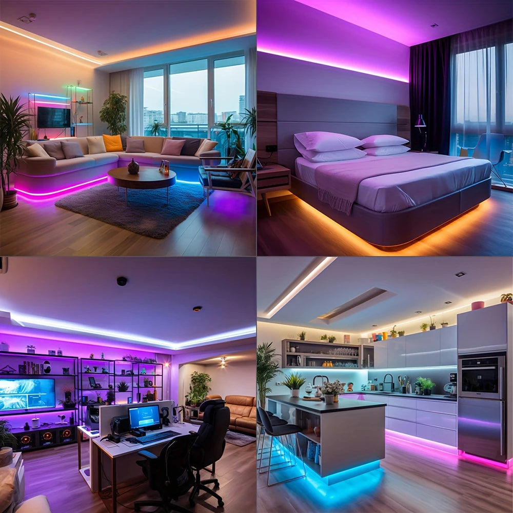 Ruban LED Ambiance Nuova — Contrôle App &amp; Télécommande